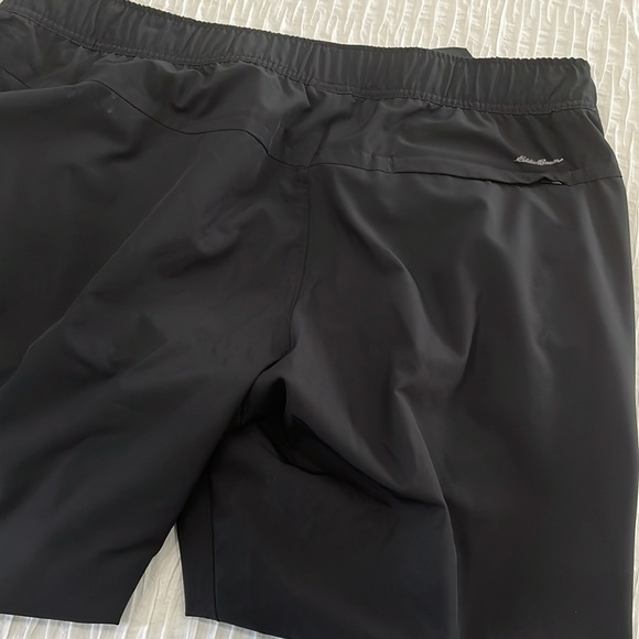 Eddie Bauer pants jogger thin lightweight women’s XL black traveler pant - Picture 5 of 5